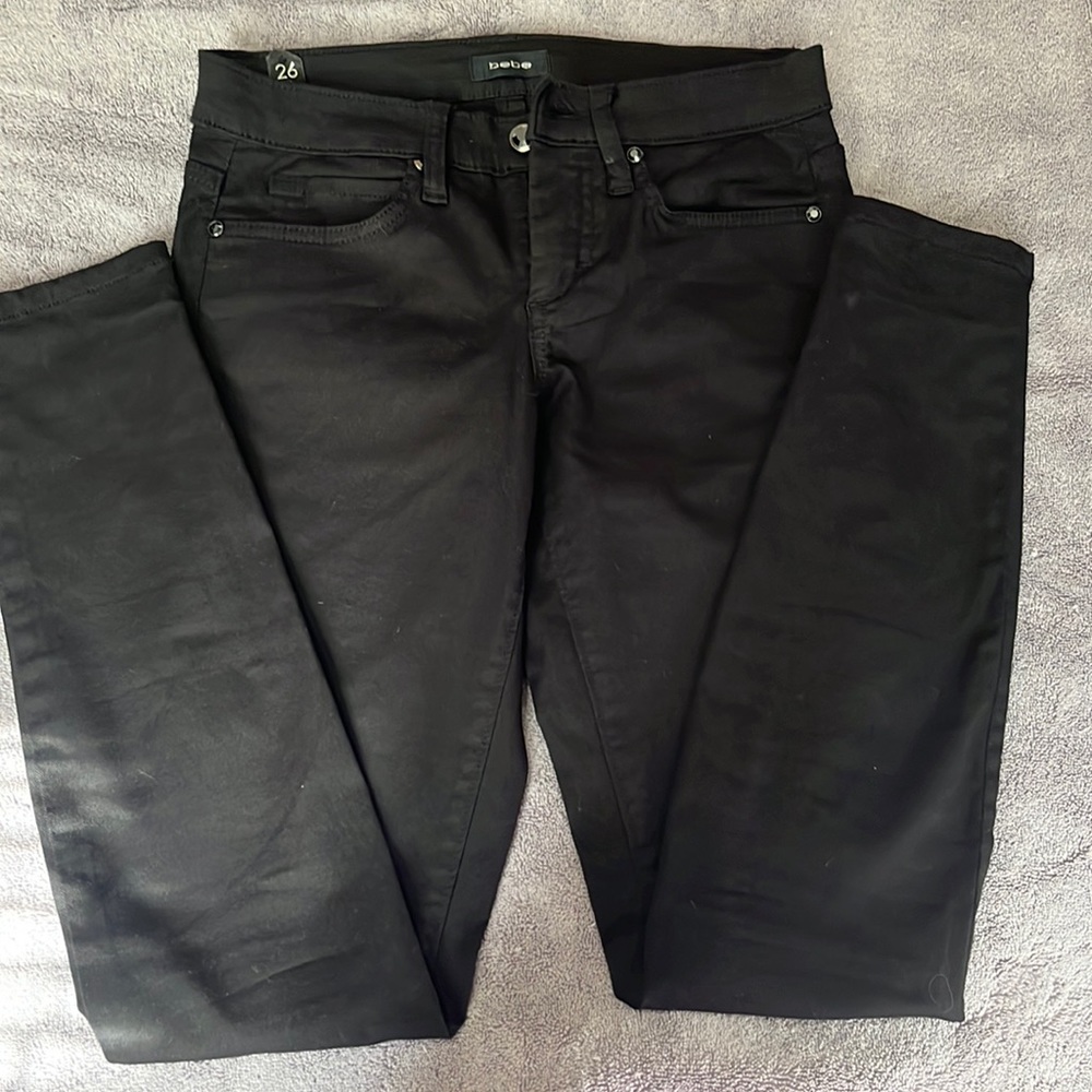 Black BEBE jeans